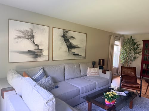 Customer review photo for Wabi-Sabi Wall Art #TX327