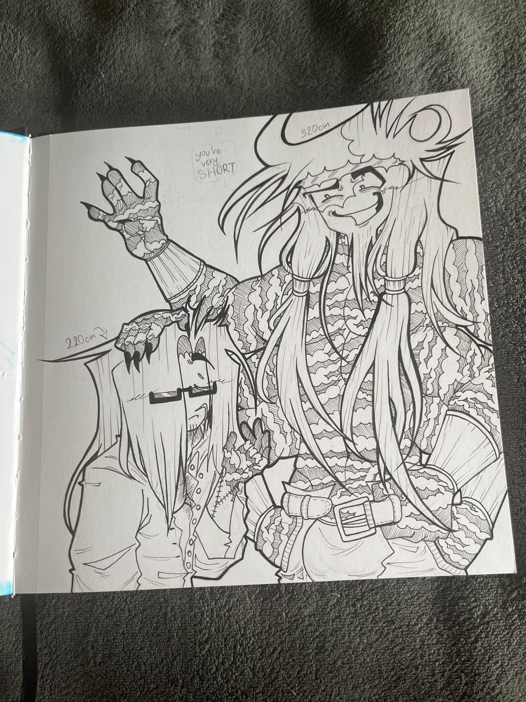 Customer photo review of Ohuhu Marker Pads Art Sketchbooks for Markers