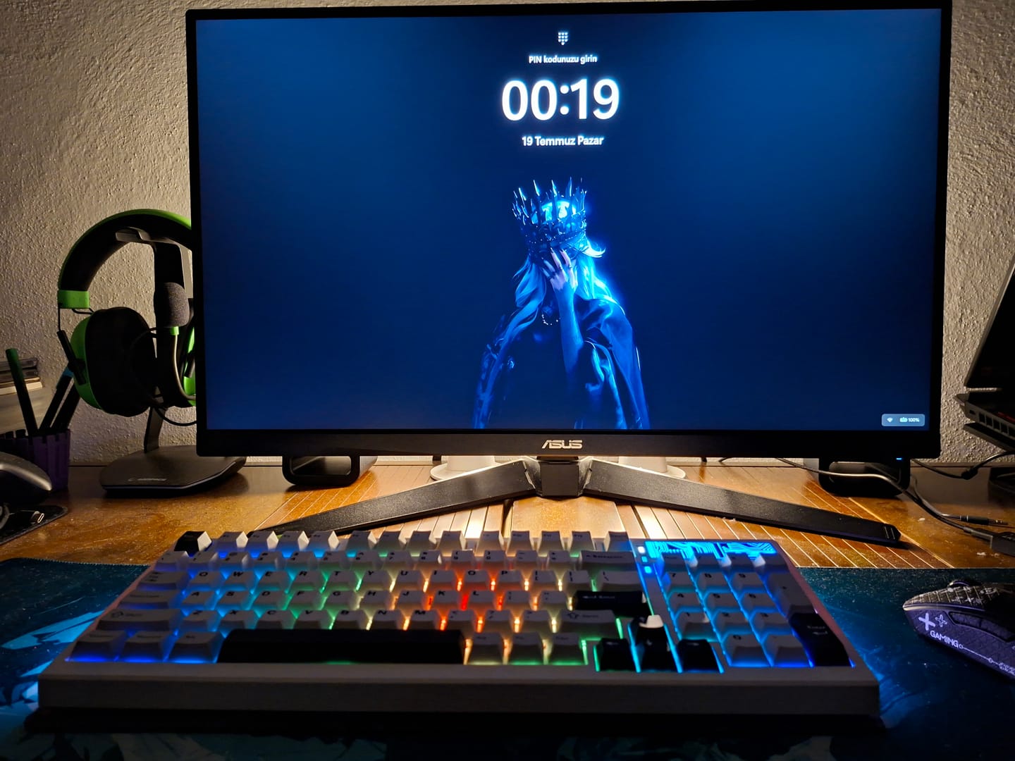 Customer photo review of YUNZII YZ98 Mekanik Klavye