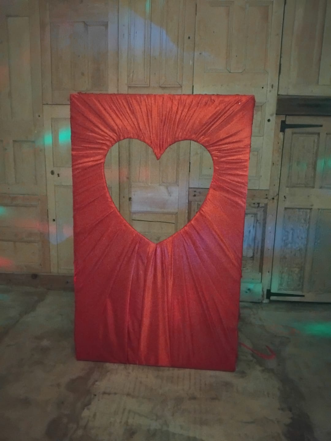 Customer photo review of Liquid Satin Fabric