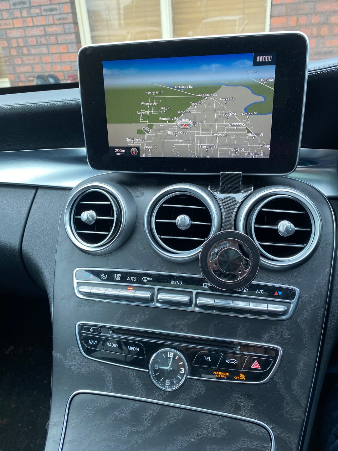 Customer photo review of Mercedes Benz C/GLC Class | W205/X253 | 10.25"/12.3" Linux CarPlay/Android Touchscreen Display | 2014 - 2019