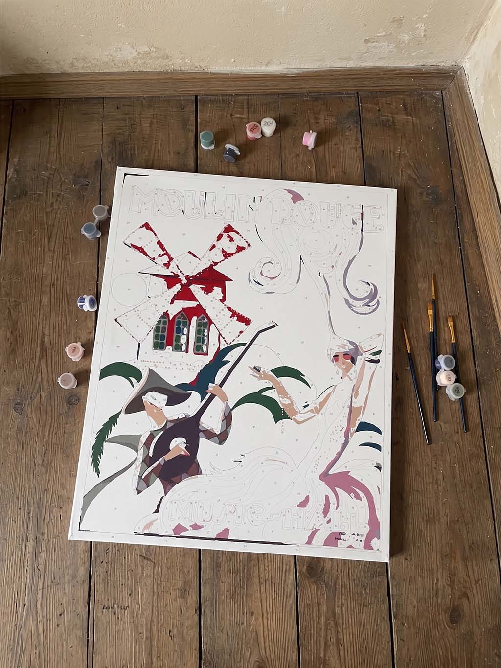 Customer photo review of Affiche Moulin Rouge - Music Hall