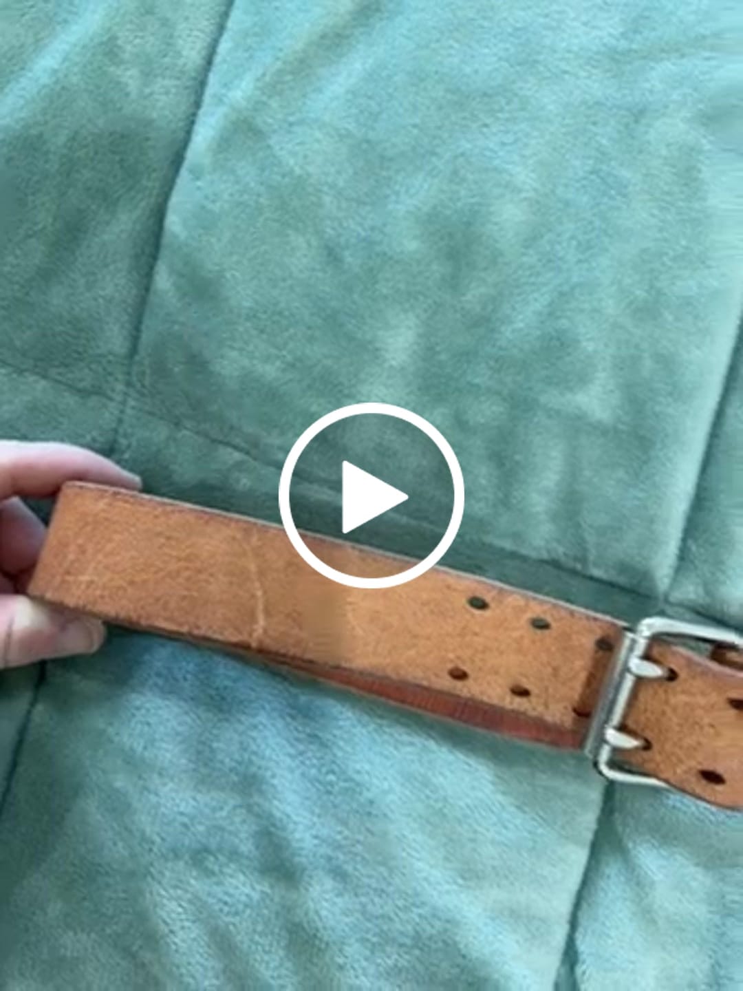 Customer video review of The Unbreakable Belt - The Original - Old World Tan (Hermann Oak tannery)