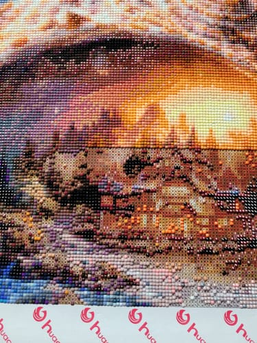 Customer photo review of 5D Diamond Painting – Magisches Tor der Ozeanseele