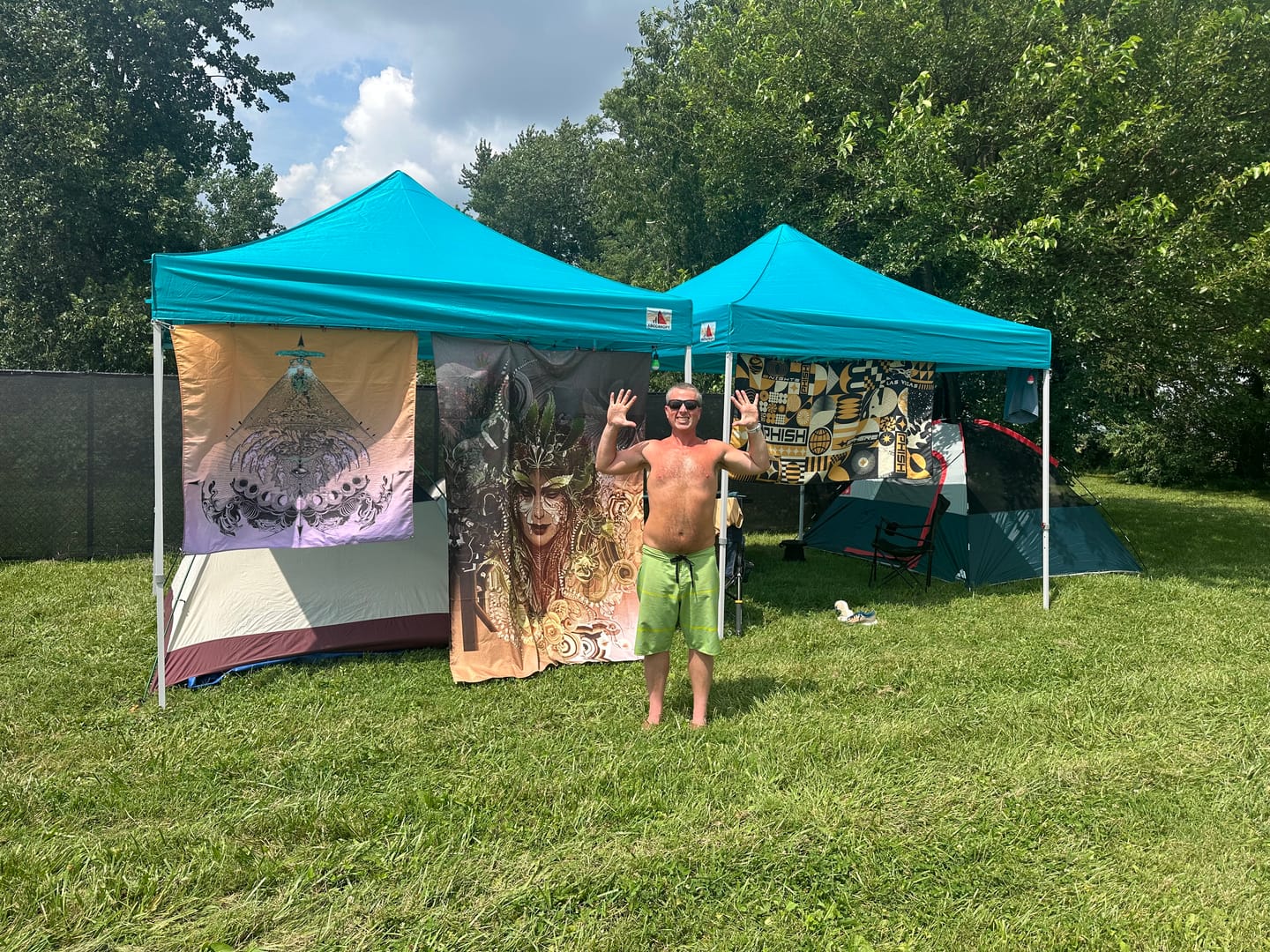 Customer photo review of ABCCANOPY S2 Crux Start™ - Core Canopy Tent 10x10, 10x15, 10x20