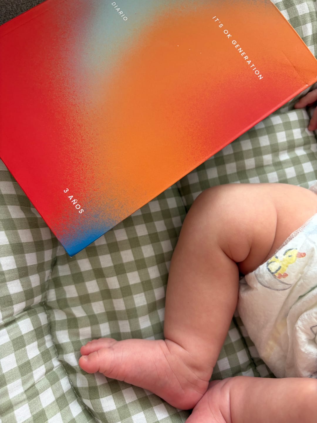 Customer photo review of Diario de 3 años | Portada Cometa