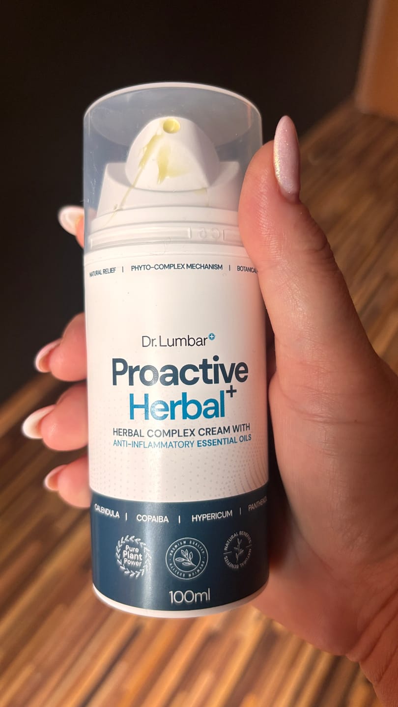 Customer photo review of Proactive Herbal+ Speciális Gyógynövény Krém Izmokra, Ízületekre, Talpi Bőnyére