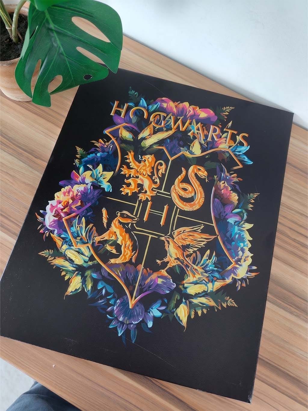 Customer photo review of Harry Potter - Blason Floral de Poudlard