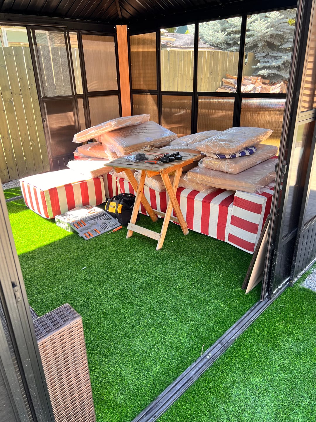 Customer photo review of M1 Outdoor Sectional Sofa