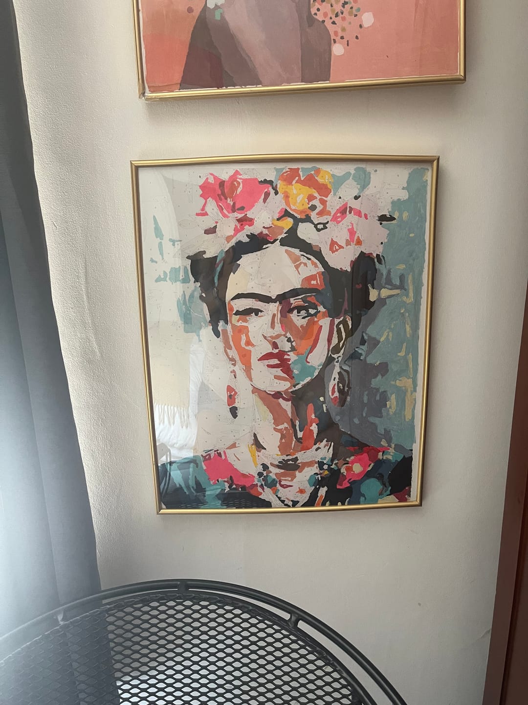 Customer photo review of Expressive Frida | Paint by Number