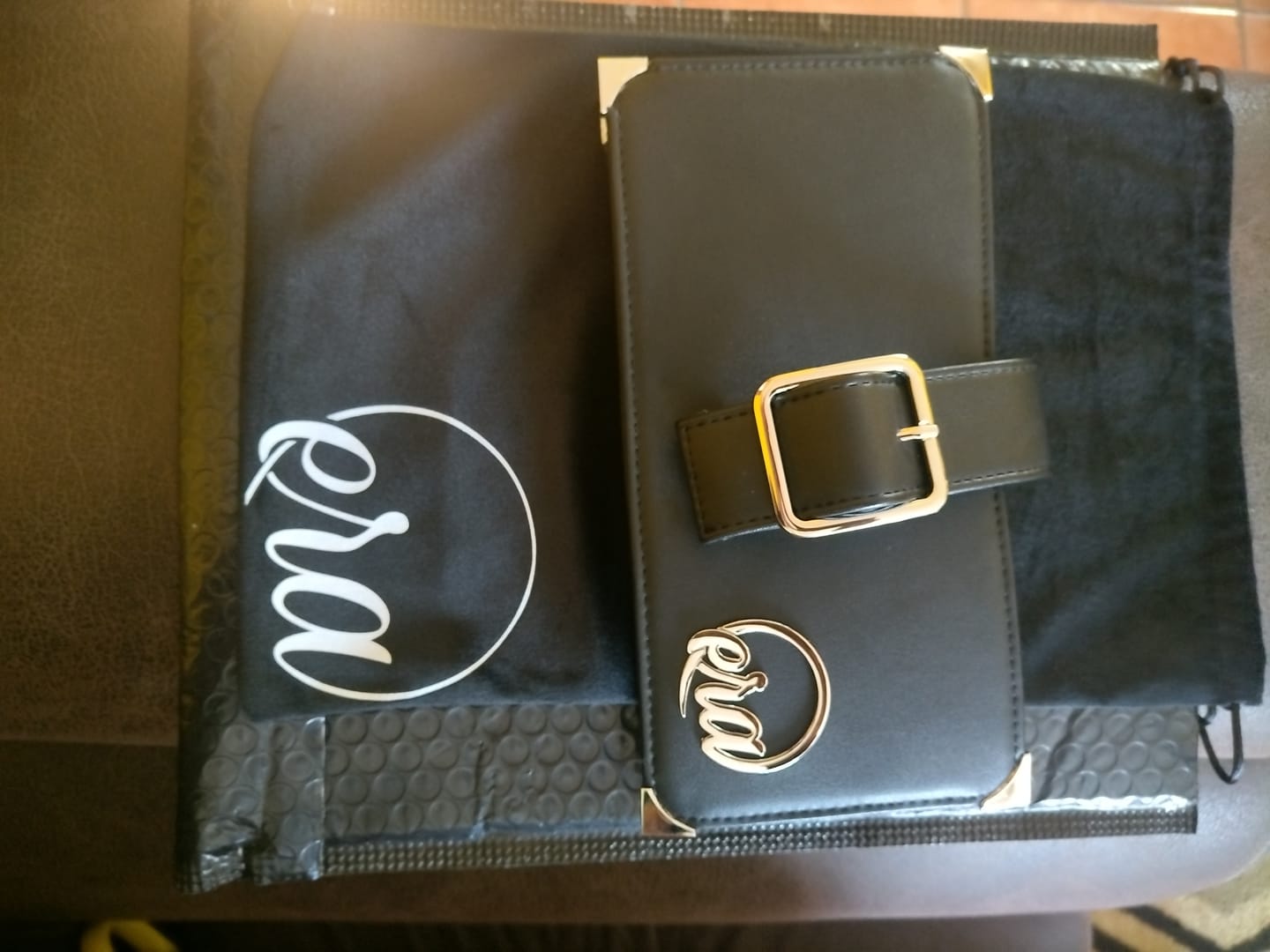 Customer photo review of Black ERA Signature Wallet