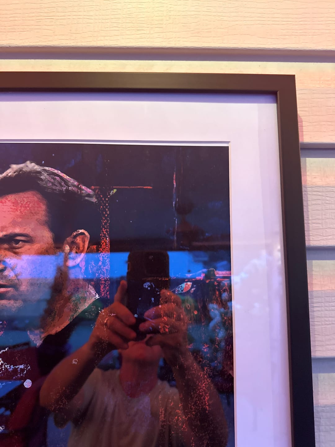 Customer photo review of Tin Cup Final Hole Wall Art
