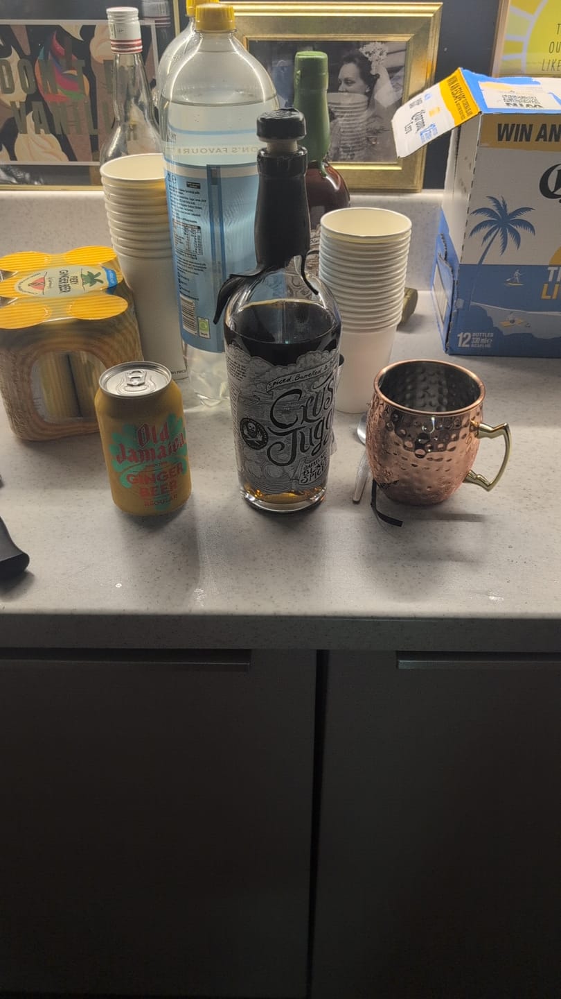 Customer photo review of Crusty Juggler Barrel Aged Black Spiced Rum