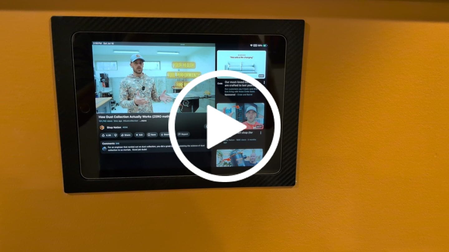 Customer video review of SimpliDock® for iPad® 5|6, Air 1|2, Pro 9.7"