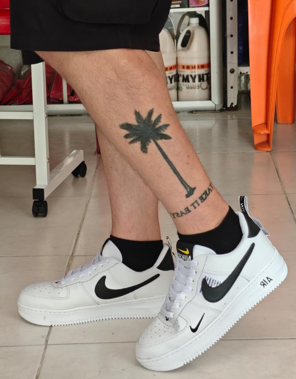 Customer photo review of AF1 LEGEND - BLANCO