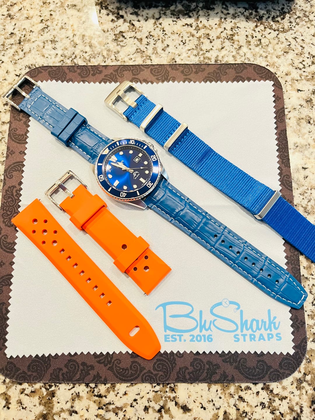 Customer photo review of AlphaShark - Royal Blue