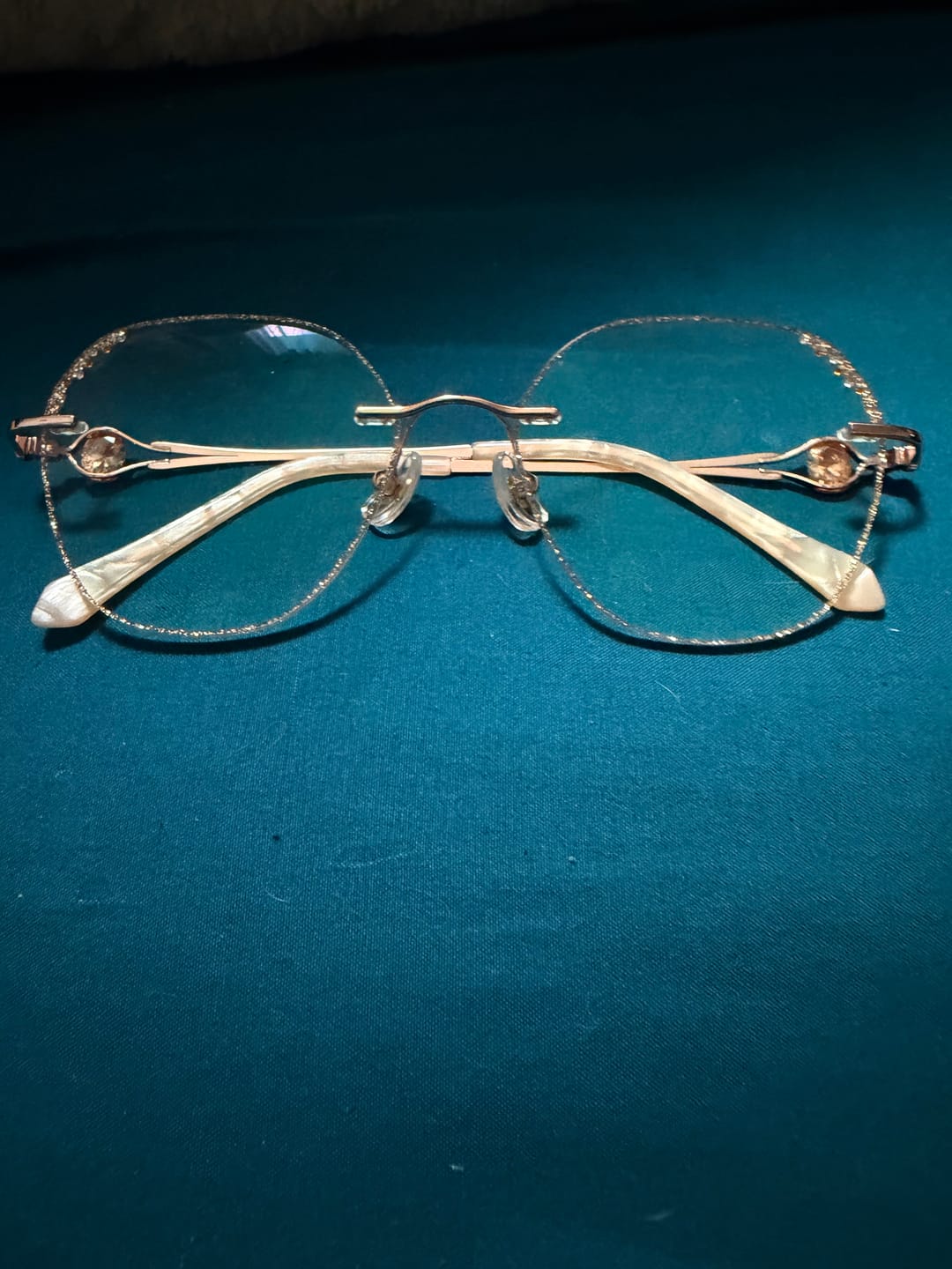 Customer photo review of Aria Eyeglasses