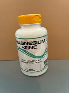 Customer photo review of Magnesium + Zinc