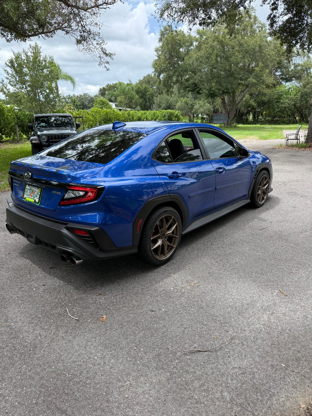 Customer photo review of Wheel Spacers 20mm for 2015-2026 WRX, STI, Forester, Outback, Legacy, Impreza, Crosstrek