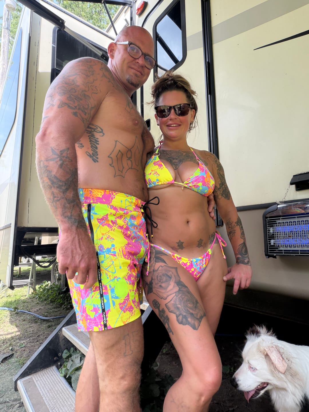 Customer photo review of Wild Splatter Pink - 5"