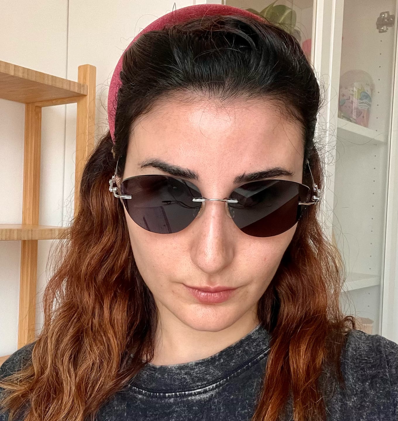 Customer photo review of Joyce Eyeglasses