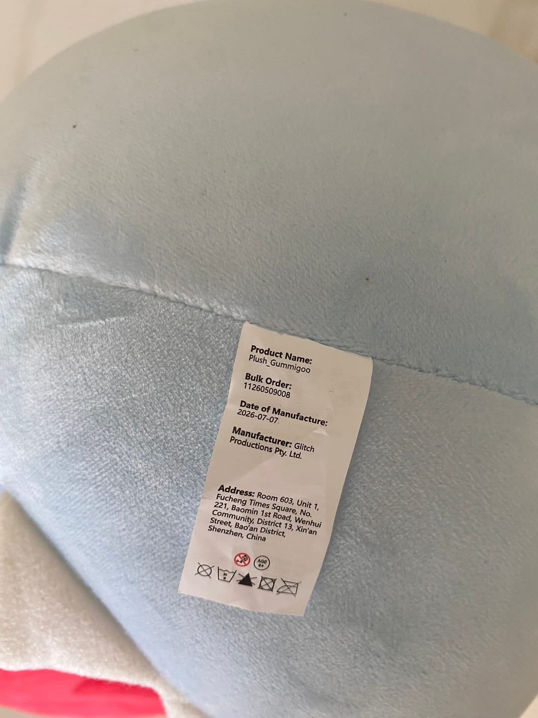 Customer photo review of Bubble Plush