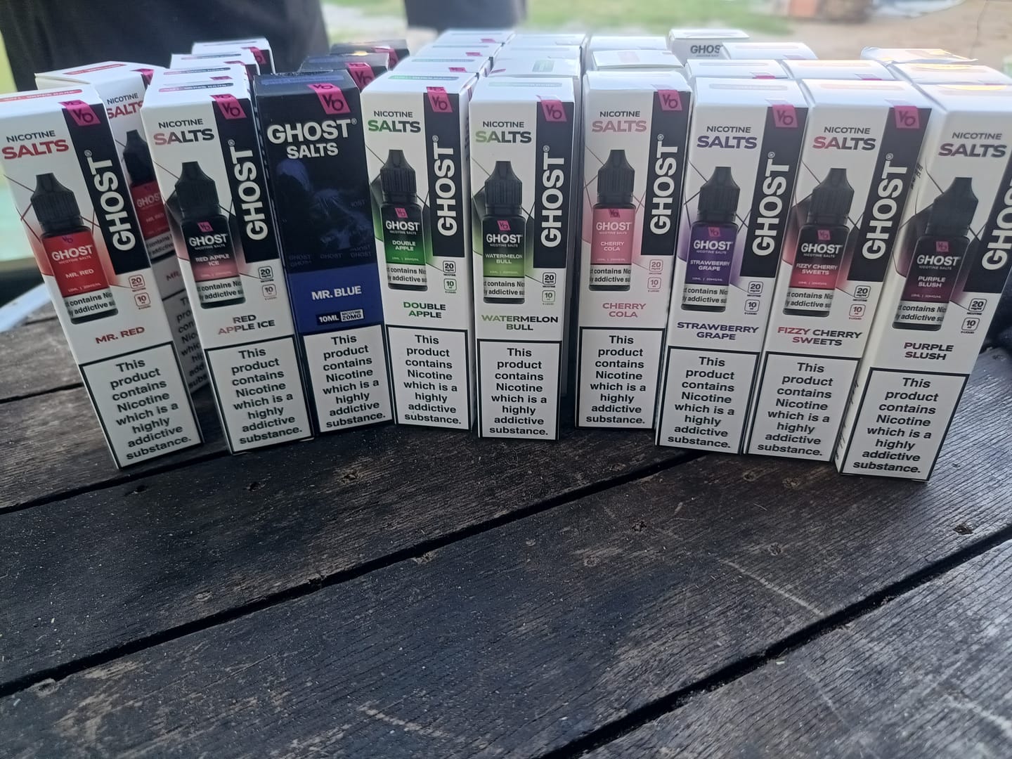 Customer photo review of Ghost - Salts 10ml – E Liquidy – Sole Nikotynowe – 2%