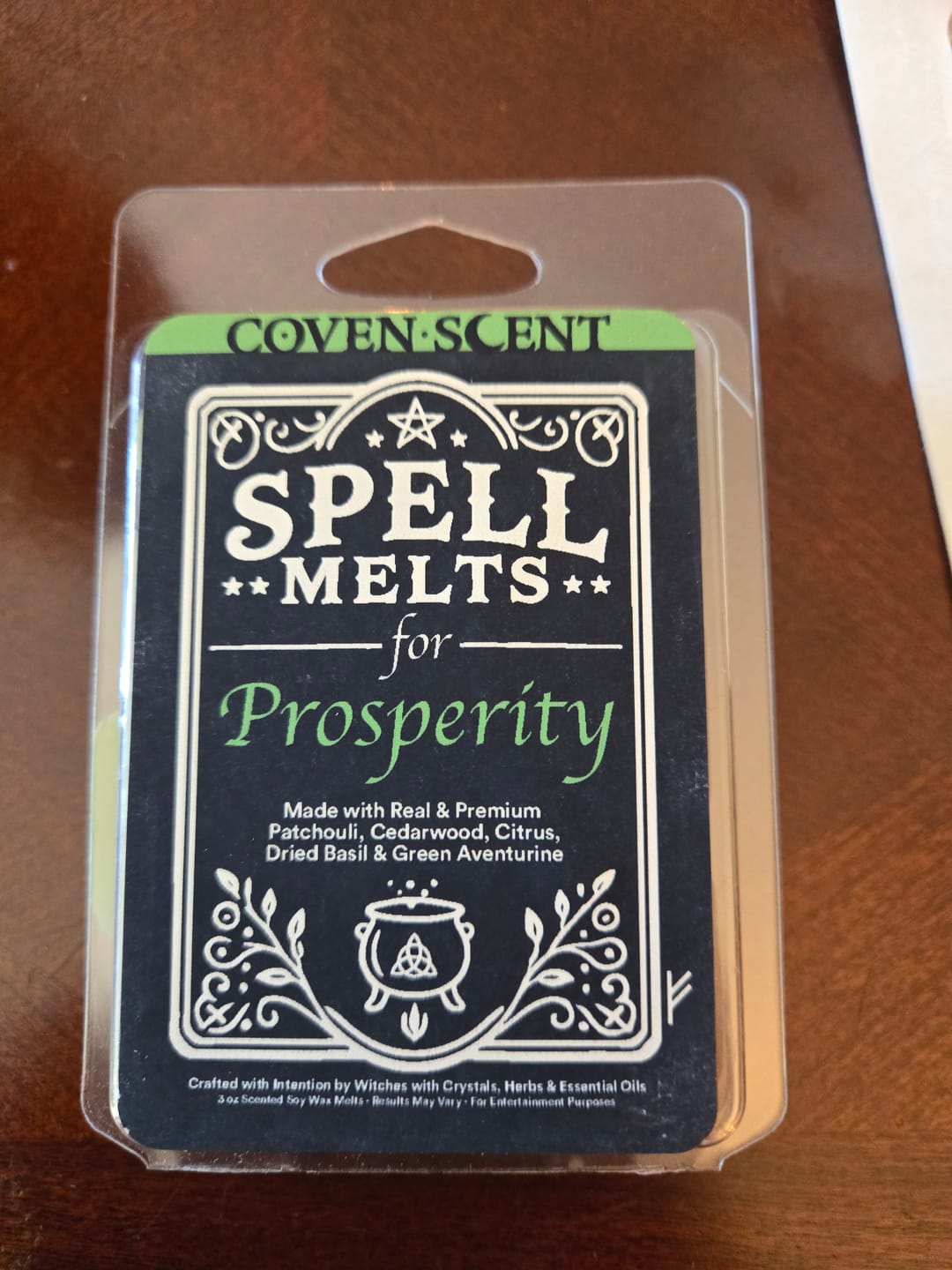 Customer photo review of Spell Melts for Prosperity Wax Melts