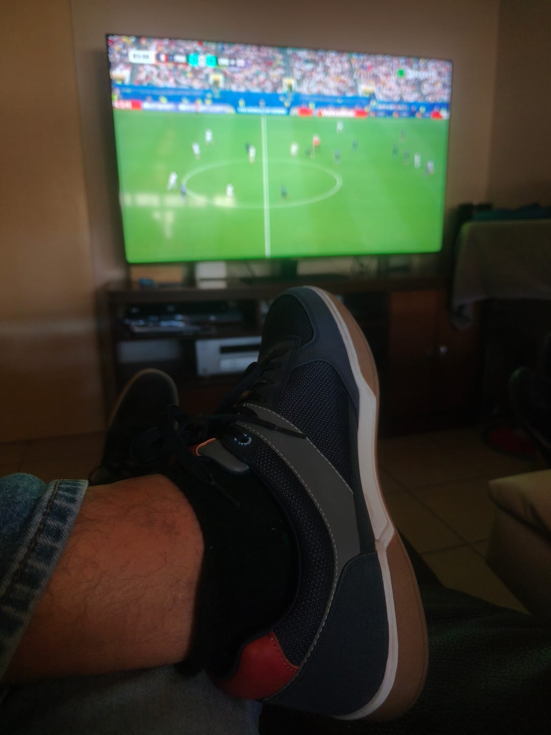 Customer photo review of Tenis Style Hank Azul Marino
