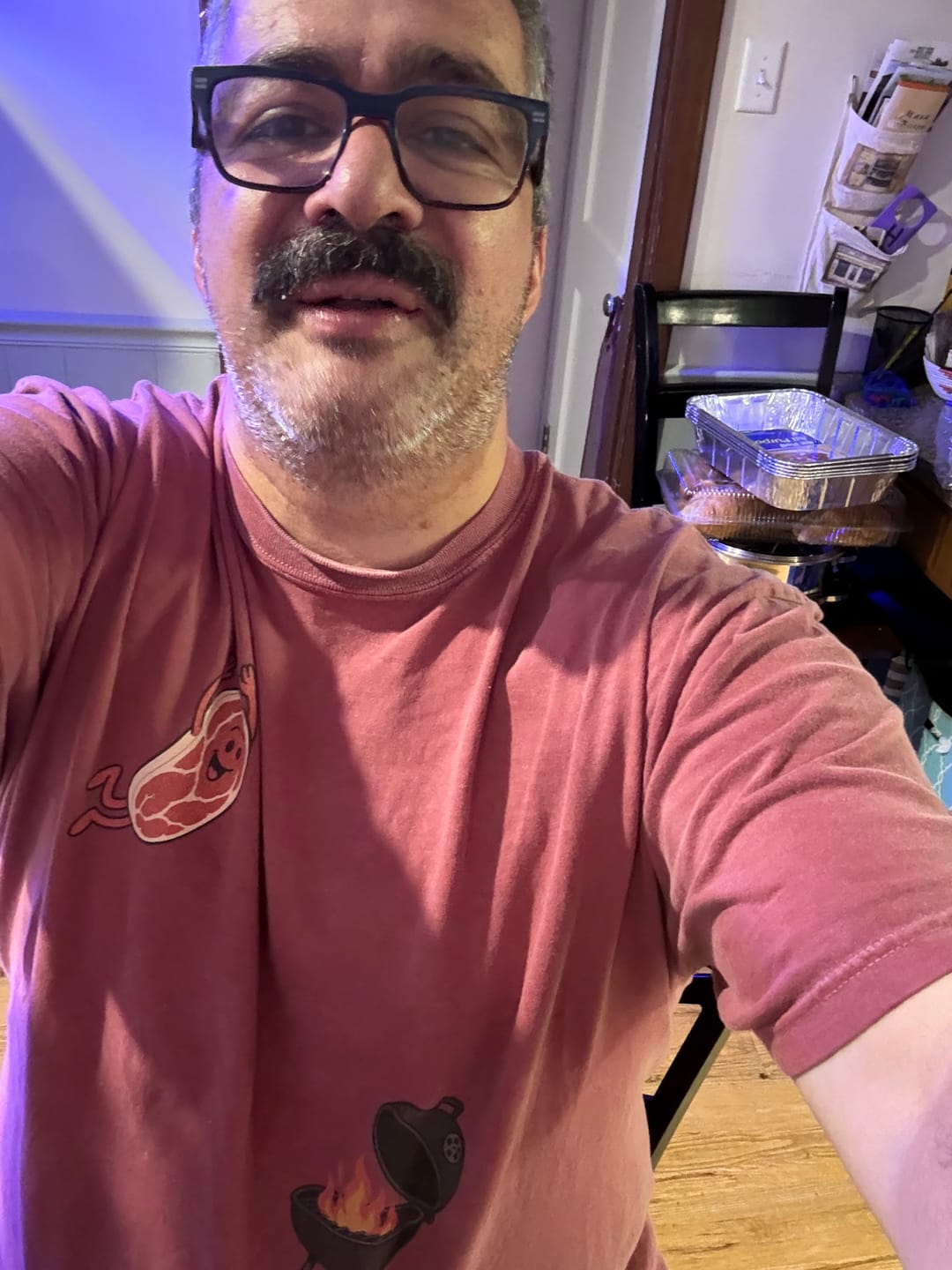 Customer photo review of Steak Dive — Premium Tee
