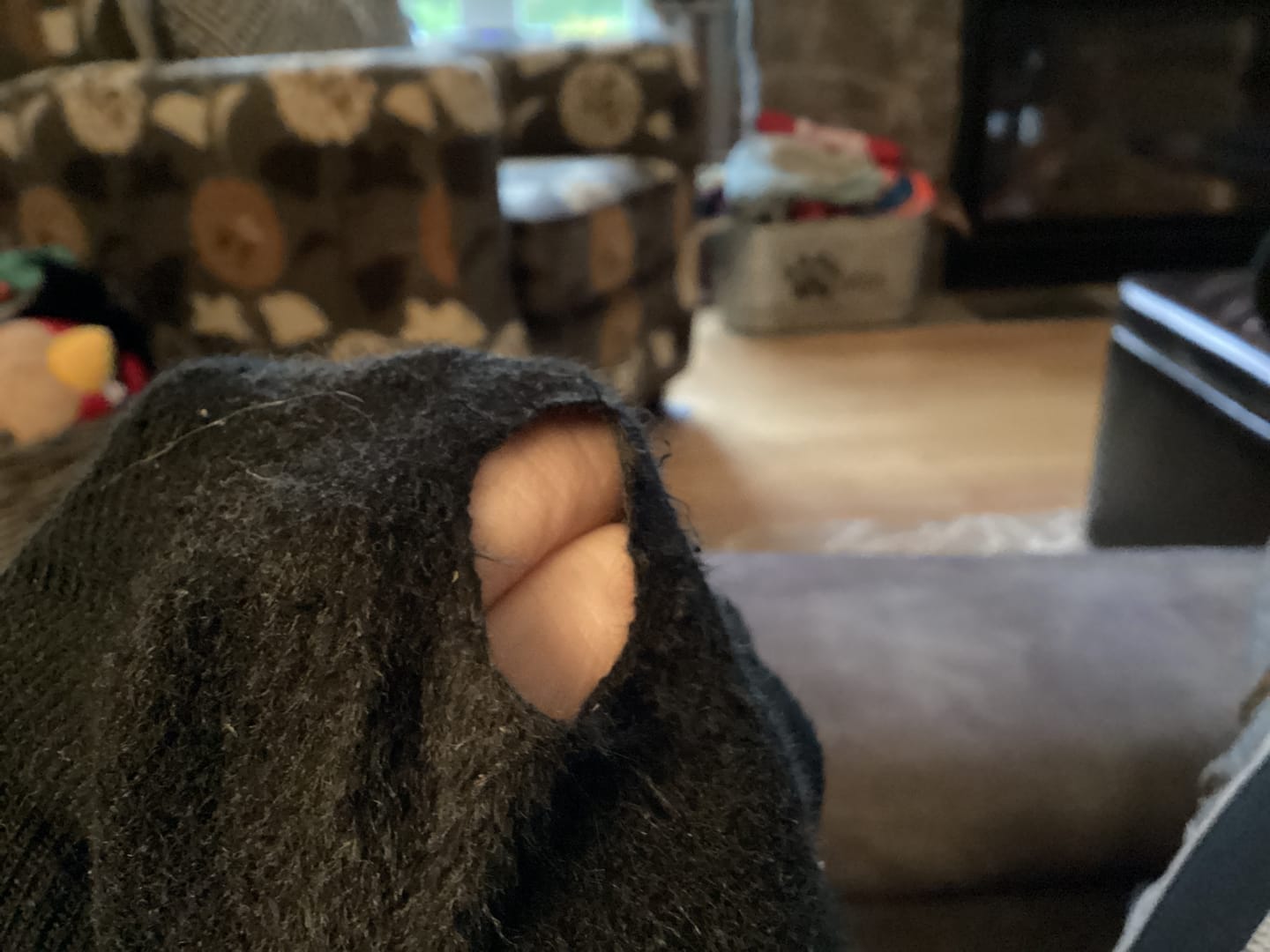 Customer photo review of Dark & Delicate Ankle Compression Socks 5-Pack Bundle
