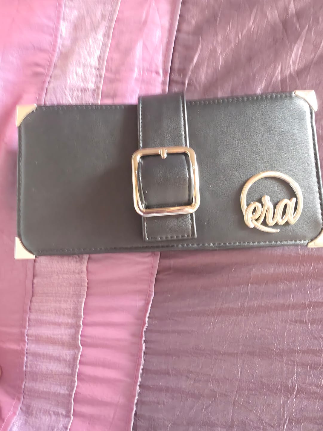 Customer photo review of Black ERA Signature Wallet