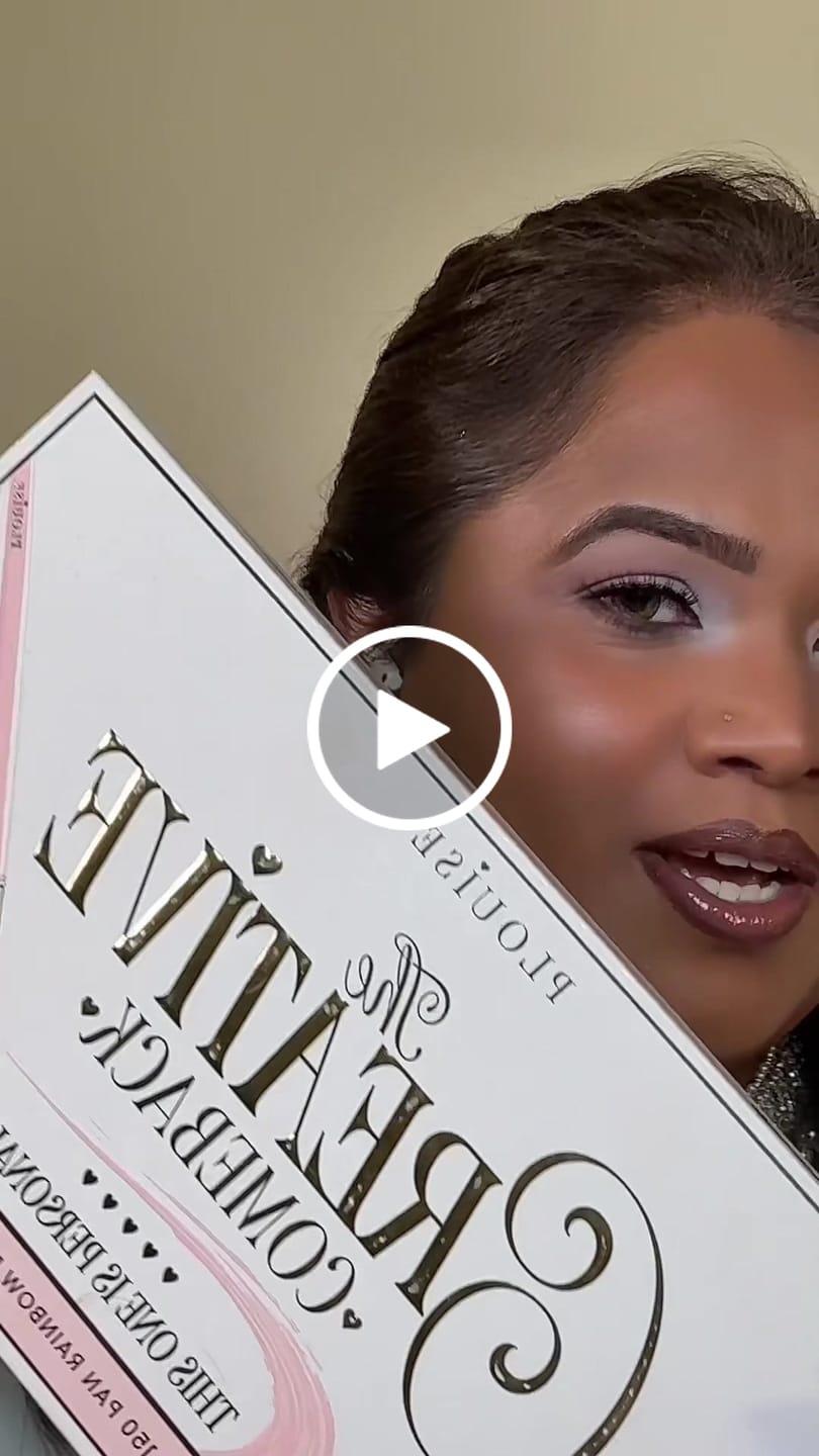 Customer video review of Creative Comeback XXXL Palette