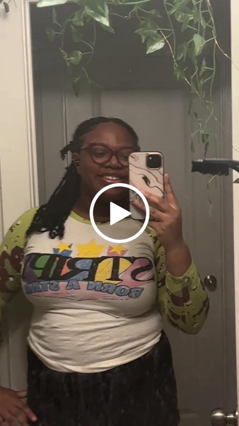 Customer video review of BORN A STAR CAMO RAGLAN