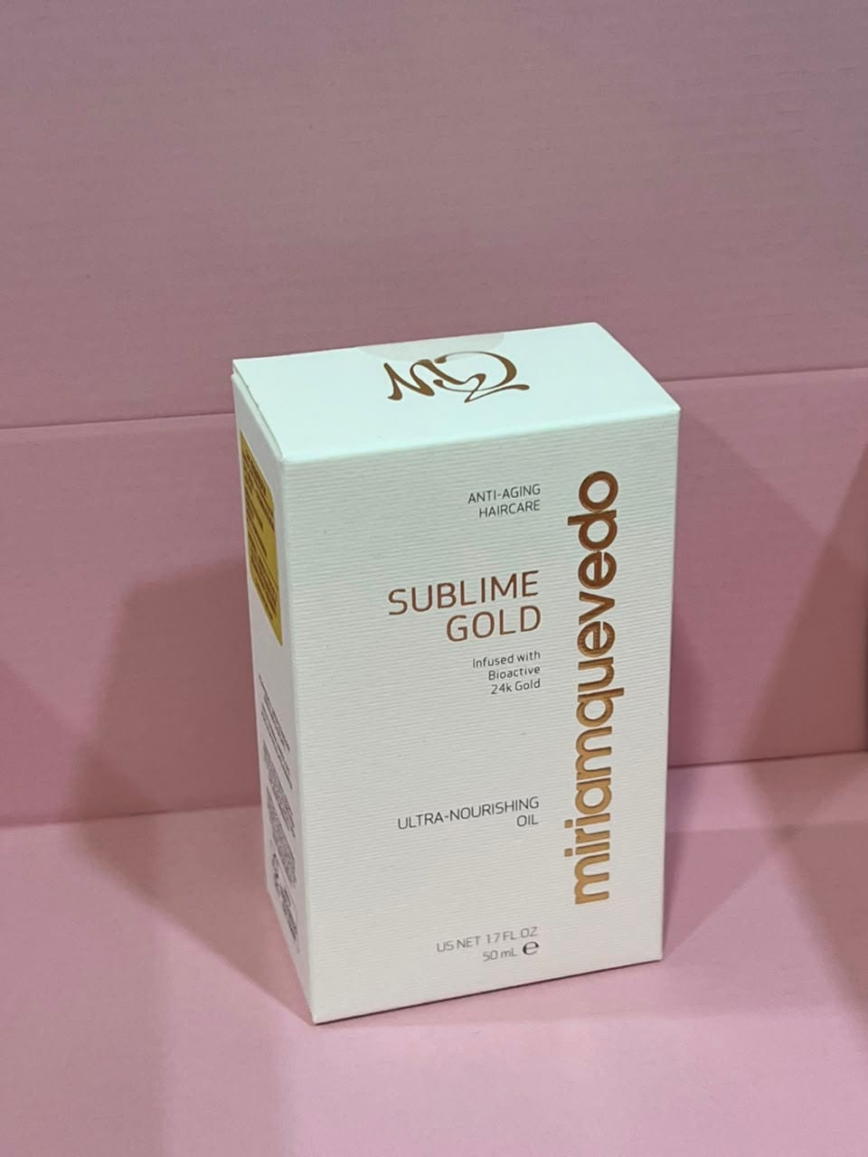 Customer photo review of 24K 黄金修复发油 Sublime Gold Ultra-Nourishing Oil 50ml