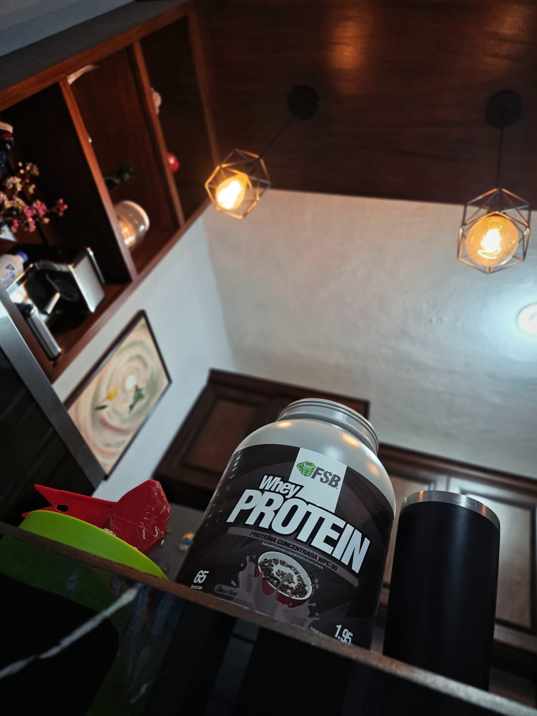 Customer photo review of Proteína Sabor Crunch