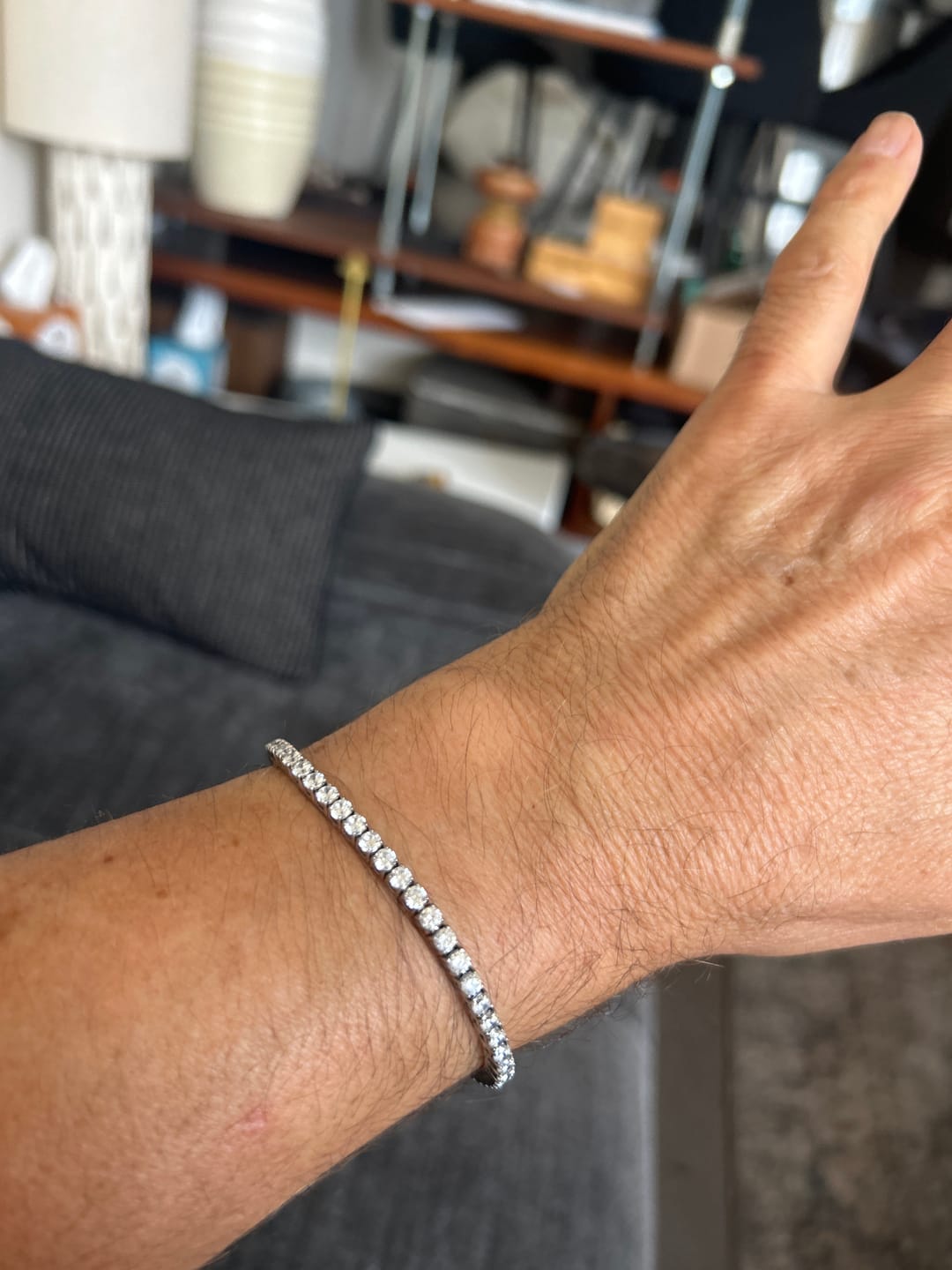 Customer photo review of TENNISBOY BRACELET. - 3MM