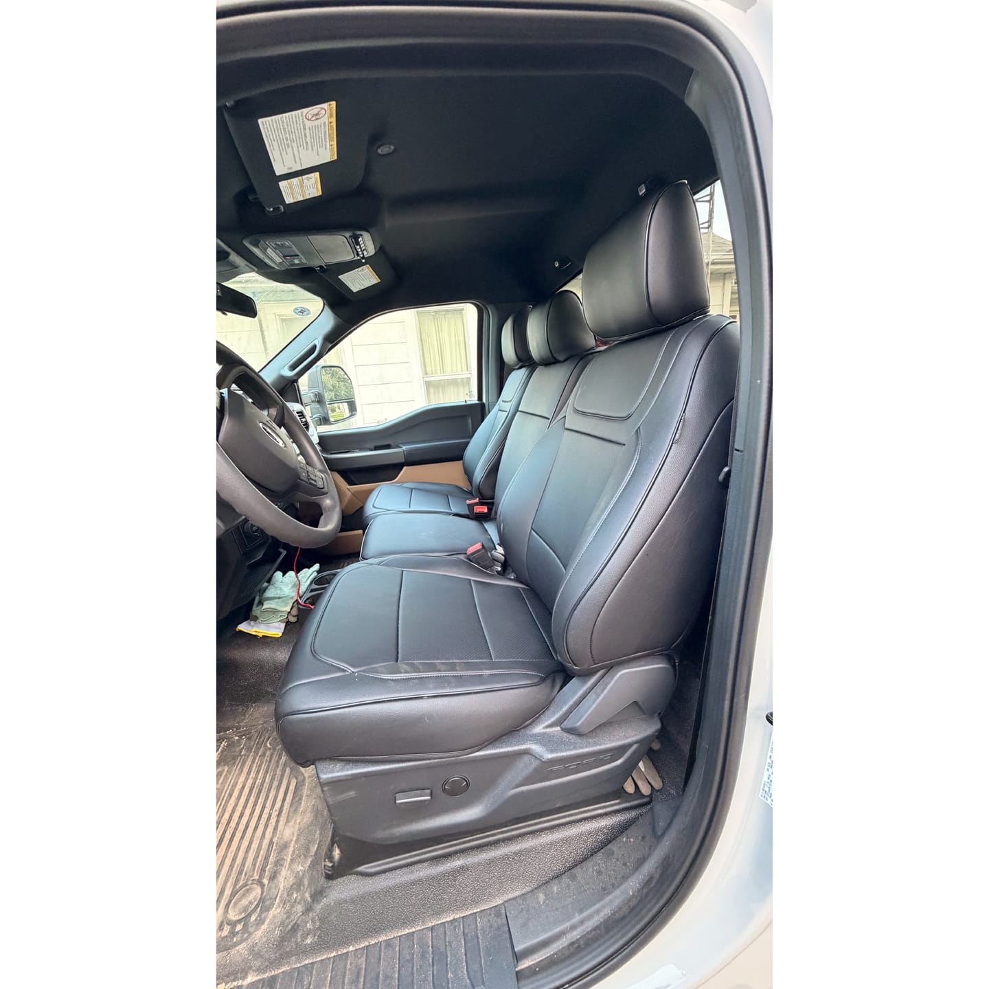 Customer photo review of 2021+ Ford F150 / 23+ F-250 F-350 Seat Covers (Custom Order)