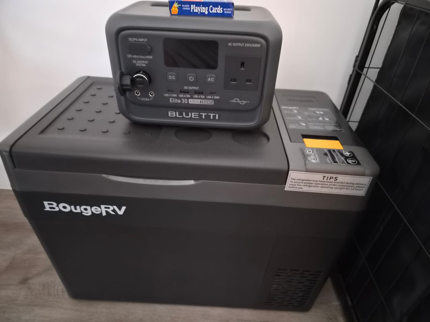Customer photo review of BougeRV CRPRO30 29L 12V Portable Car Fridge Freezer