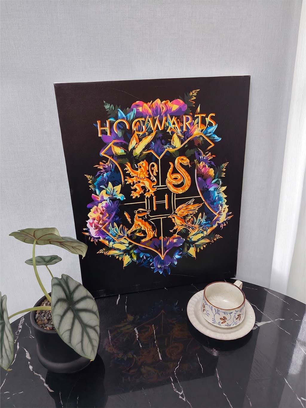 Customer photo review of Harry Potter - Blason Floral de Poudlard