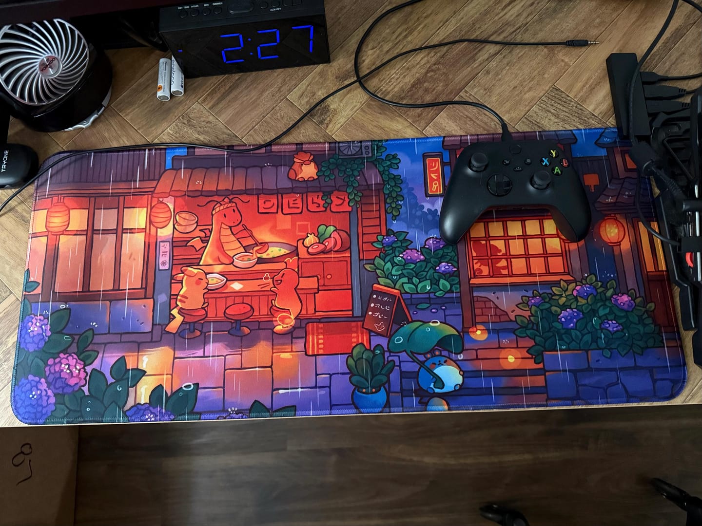 Customer photo review of Dragonite Stadium Dive Mouse Pad - Pokemon Desk Mat