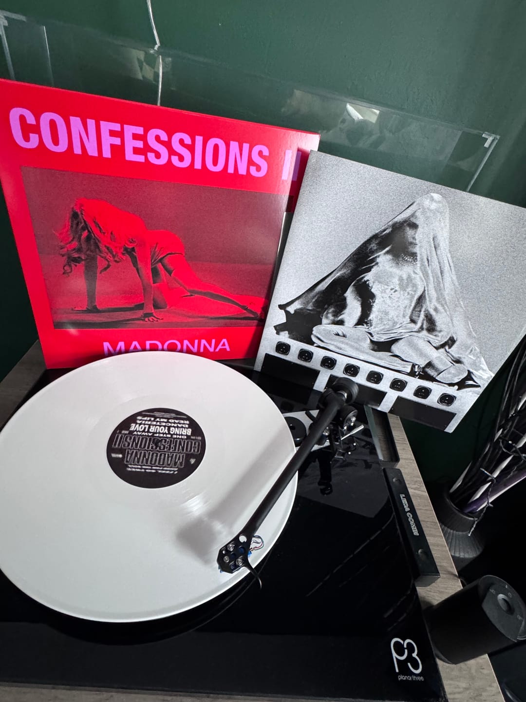 Customer photo review of Madonna - Confessions II (White  Vinyl)