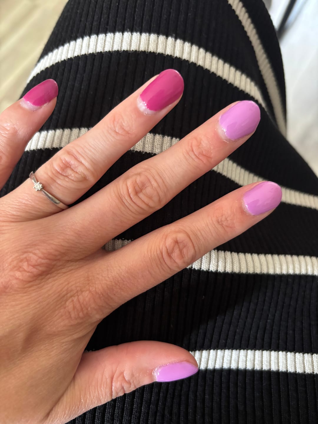 Customer photo review of Fandango Pink Dipping Powder