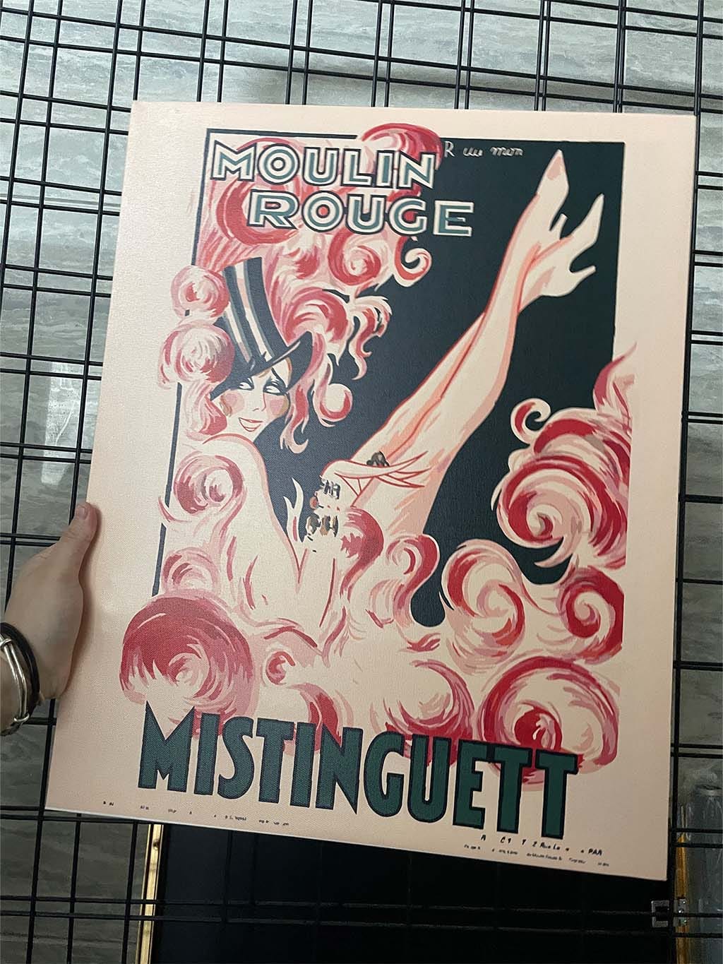 Customer photo review of Affiche Moulin Rouge - Mistinguett