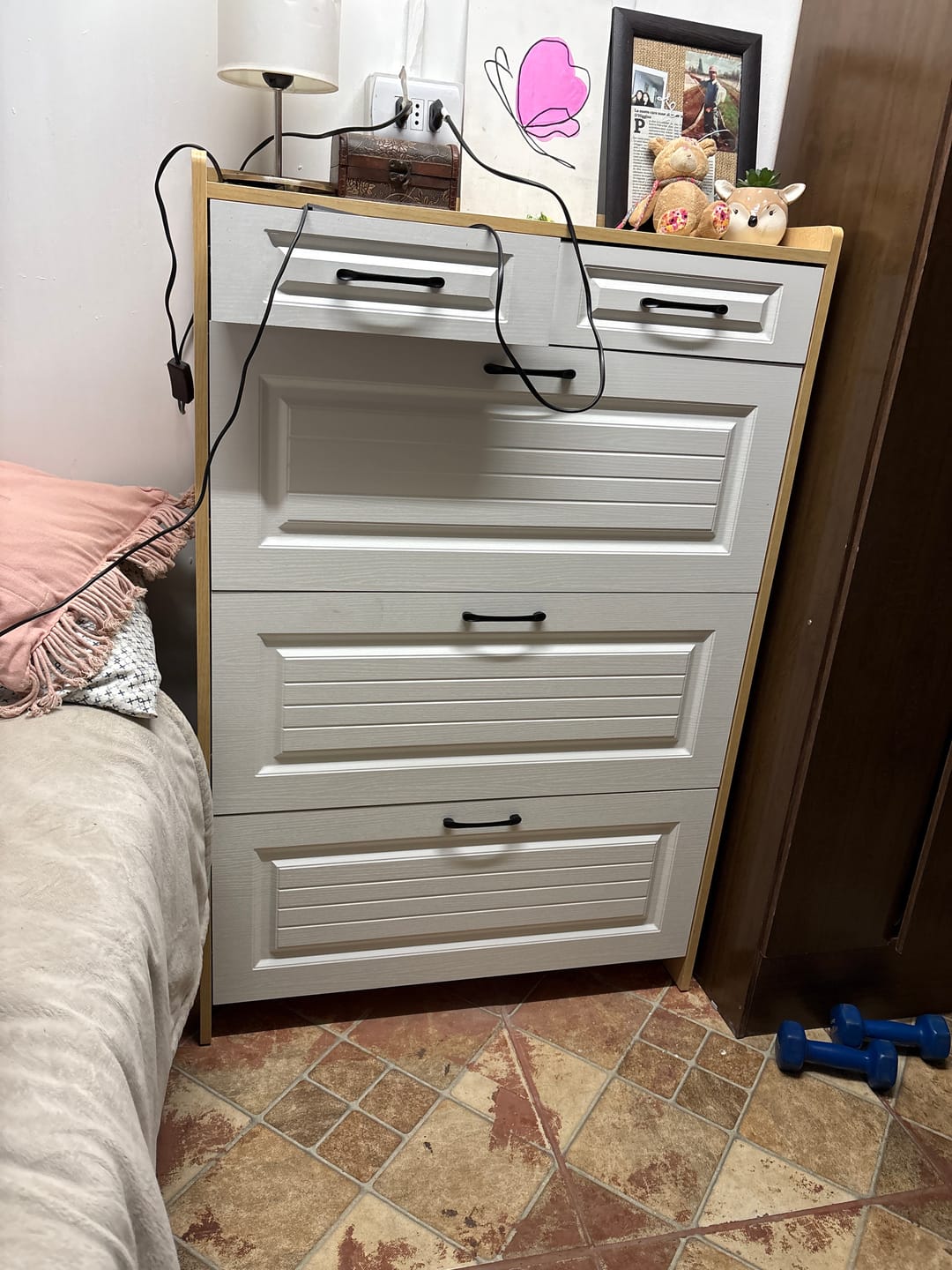 Customer photo review of Zapatera de Alta Calidad Organizador de Zapatos con Diseño Sofisticado