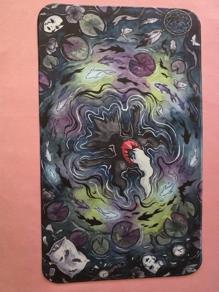 Customer photo review of Darkrai Nightmare Playmat - Pokemon TCG Mat