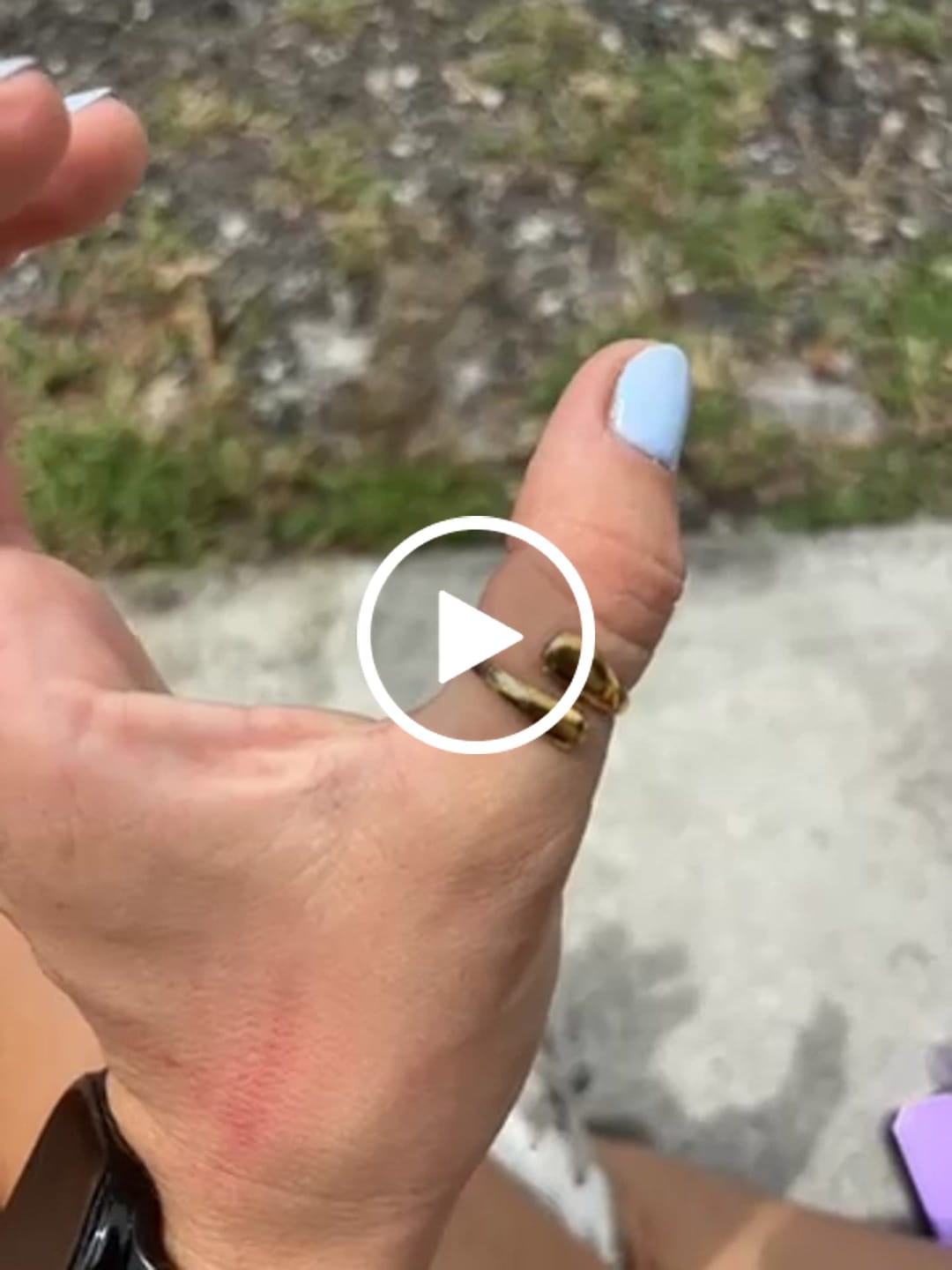Customer video review of Raven Gold Wrap Ring