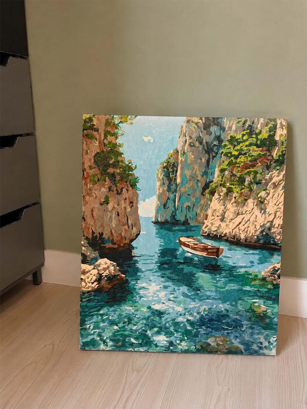Customer photo review of Crique Bleue Paisible