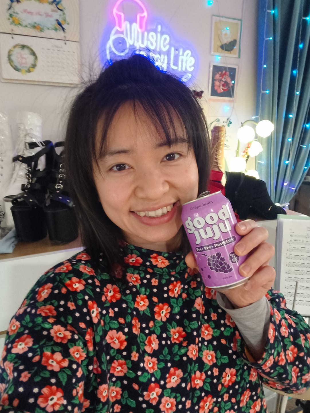 Customer photo review of Grape Soda