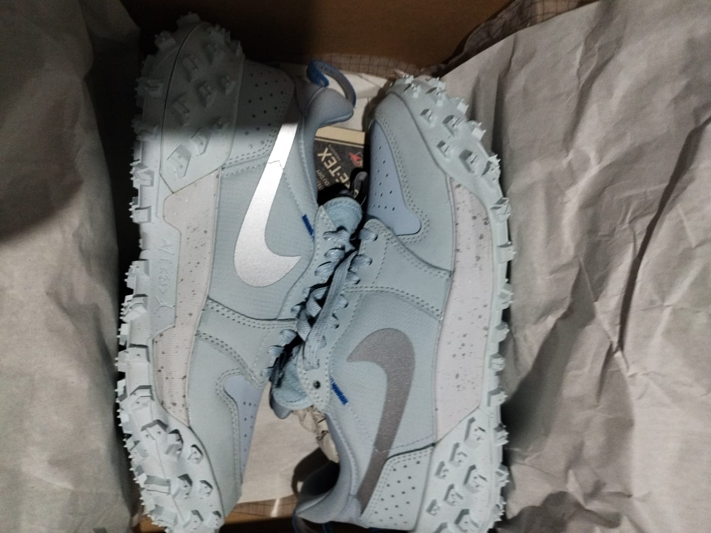 Customer photo review of Air Jordan 1 Low A/T Glacier Blue